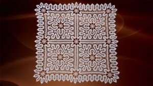 САЛФЕТКА "ВОЛОГОДСКИЙ ЦВЕТОК". ЧАСТЬ 8