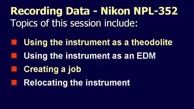 Total Station 14 - Recording Data: Introduction by Bil Hawkins, P.E. смотреть онлайн