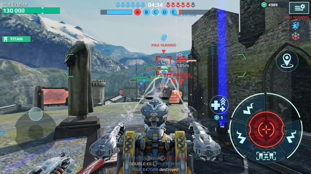 New HARPY Robot Counters Fafnir + Orochis? War Robots Test Server Gameplay WR смотреть онлайн