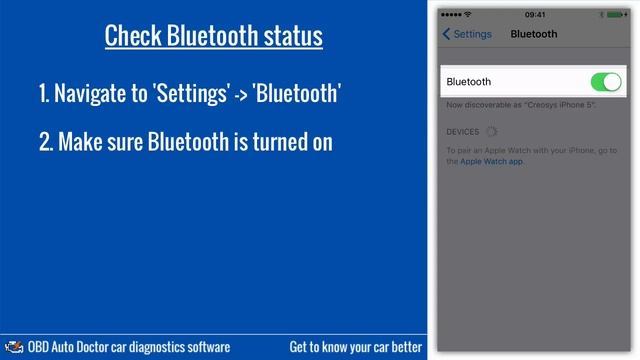 iPhone Bluetooth OBD dongle tutorial смотреть онлайн