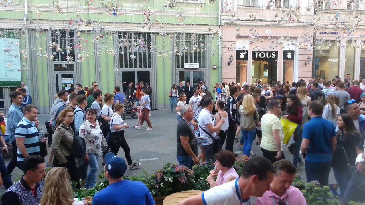 Москва, #ЧМ2018, Фан-зона на Никольской улице