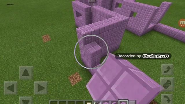Майнкрафт PE Строим Пурпурный дом 1 часть смотреть онлайн