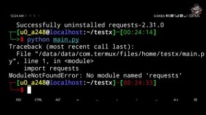 How To Fix ModuleNotFoundError Python In termux | By Technolex