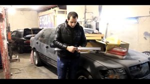 НАШЛИ Брошенный Mercedes w140 s500 кабан / Красим w140 / #КабанЖиви /