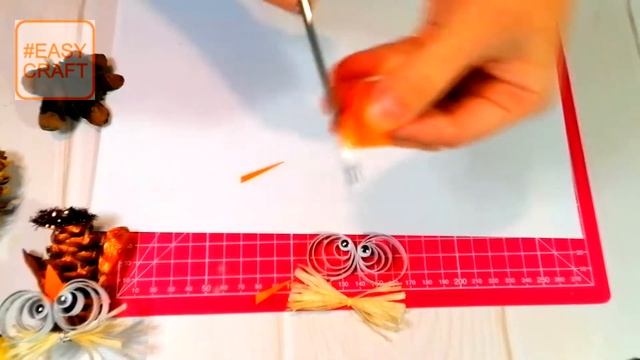 ТОП 5 простых и красивых поделок из шишек \ идеи декора из шишек \  pine cone crafts DIY