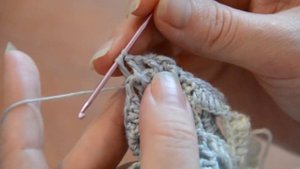 МАСТЕР-КЛАСС.  Кофта-сетка.  Часть 3