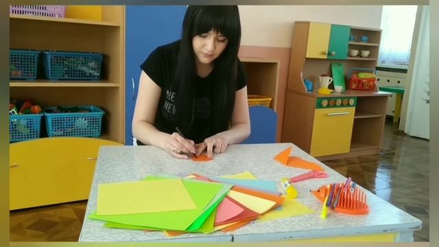 настольный театр в технике оригами.