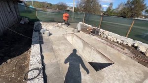 Бетонный пол в гараже по грунту, своими руками