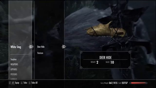 Skyrim: Savior's Hide (lI Met by Moonlight Quest) 2022 смотреть онлайн