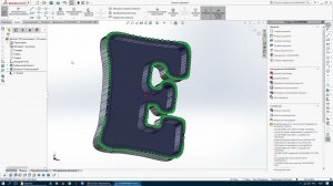 Урок по работе с импортированными векторами в SolidWorks