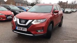 WR18WPU NISSAN X-TRAIL DIG-T N-CONNECTA RED 2018, MC Glyn Hopkin Ipswich Nissan