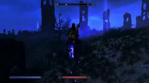 Skyrim horse glitch but its arvak in the soul cairn