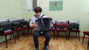 Васильев Дмитрий.  М.Блантер "В лесу прифронтовом"