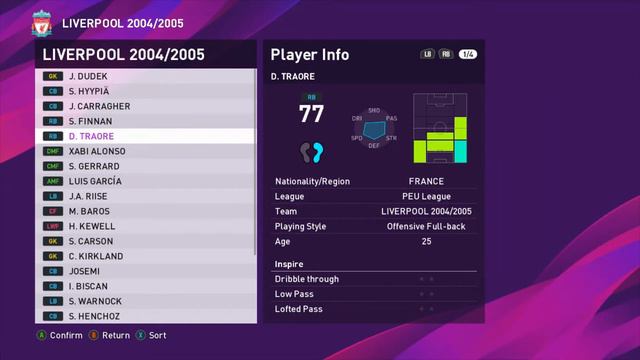 PES 2020: FC LIVERPOOL 2004/2005 team (PC) смотреть онлайн