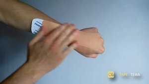 Как наклеить (наложить) кинезио тейп?