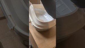 Большой лоток с высоким бортом для кошек и собак