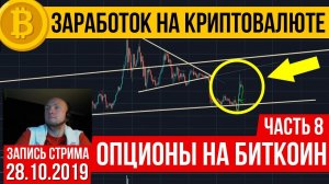 Криптовалюта:  опционы на биткоин. Часть 8