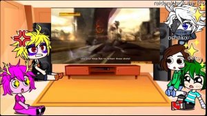 MHA react to METAL GEAR RISING |Gacha|