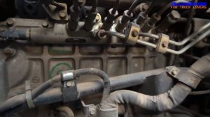 Mitsubishi Fuso 6M70 Engine View