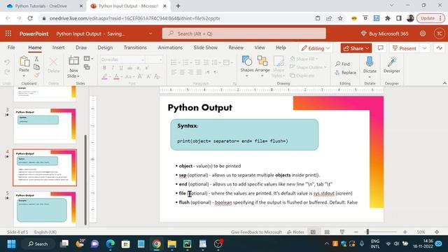 Python ?????/?????? | File & Flush parameter | Python Beginners Tutorial | An IT Professional