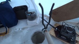 Подставка для зимних удочек