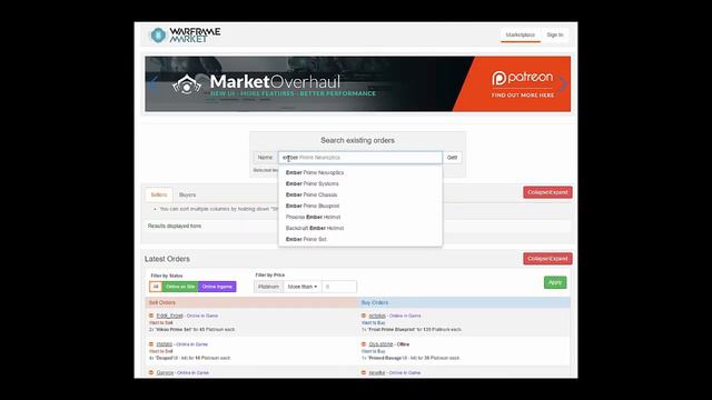 Warframe Pillole per Nabbi #9 WIKIA, BUILDER e MARKET смотреть онлайн