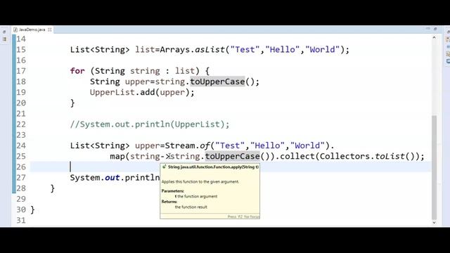 Java 8 tutorials : Introduction to streams and types of  streams?