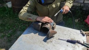 Пчеловодство. Рабочие будни пчеловодство. Ремонт старого дымаря. #самоделки #своимируками