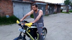 Друг прокатился на моем велосипеде, и поделился своим мнением.