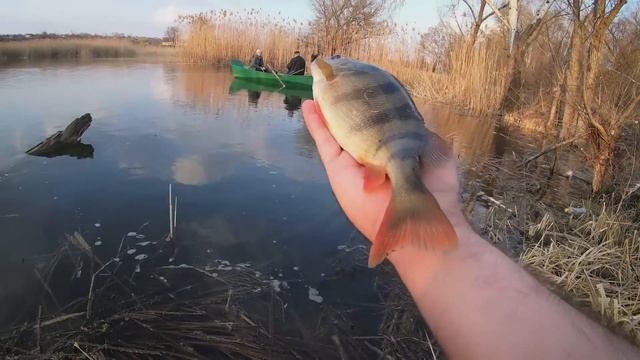 Рыбалка в БОМБОВЫХ ЯМАХ весной 2023... Ловля на Ультралайт в заливах Северского Донца смотреть онлайн
