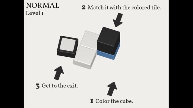 Cubicolor tutorial - Normal Level 1 смотреть онлайн