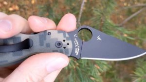 НОЖ SPYDERCO PARAMILITARY 3 CAMO C223GPCMOBK S45VN USA
