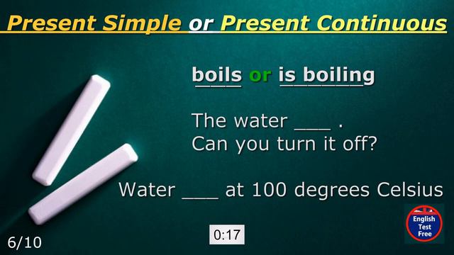 #quiz Present Simple or Present Continuous #english #grammar