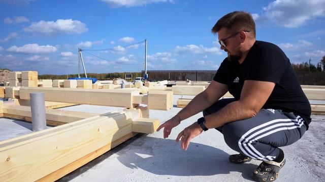 Сборка бруса: установка нулевого венца деревянного дома. Лайфхаки гидроизоляции