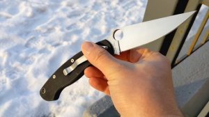 Нож Spyderco C36GPE Military Спайдерко Миля с клинком CPM-S30V и рукоятью G10 USA