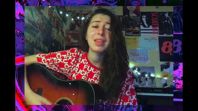 Machine Gun Kelly - Kiss Kiss (acoustic cover) смотреть онлайн