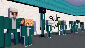 SQUID GAME - FULL MOVIE (MINECRAFT ANIMATION)