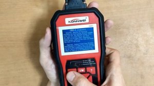 OBD II сканер Konnwei KW850
