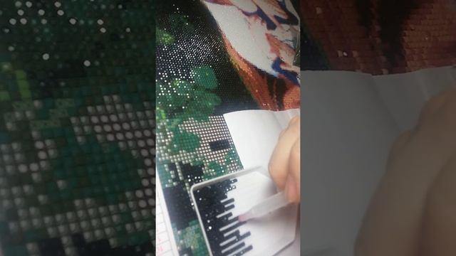 Стилус для алмазной вышивки на 3 стразика. КАК пользоваться? Мастер класс алмазная  вышивка.