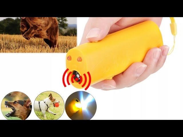 Ультразвуковой отпугиватель собак Ultrasonic Dog Repeller