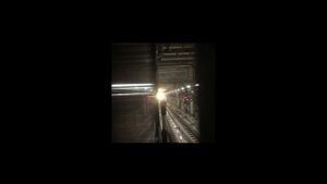 Санкт-Петербург, метро Беговая - оборот состава.