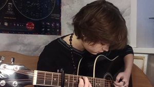 September-Sparky Deathcap (acoustic guitar cover) by møreløne