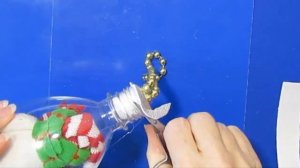 Новогодние_Поделки из Пластиковых бутылок. Очень просто Сувениры Подарки на Новый год своими руками