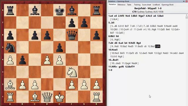 Ловушки в дебюте - мат Легаля в испанской партии смотреть онлайн