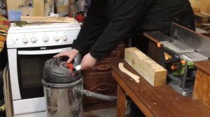 Фуговальный станок из рубанка