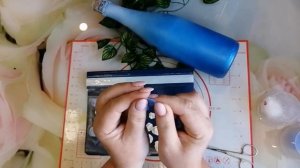 Украшение праздничной бутылки мастер-класс Из самодельной самозатвердевающей массы