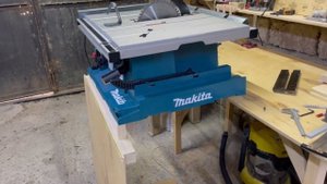 Makita 2704 настройка параллельности пильного диска.