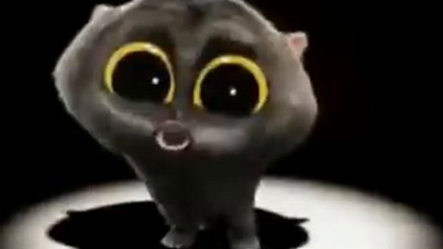 Кот на сцене танцует под Scatman 1 час