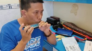 Review Harmonica Chromatic Qi Mei 1664 - Harmonica tpcuong