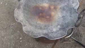DIY Изготовление сковороды из диска бороны